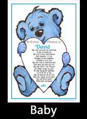 Click Here to View All Baby Boy / Girl Teddy Bear Memorials Click Here to View Baby Teddy Memorials